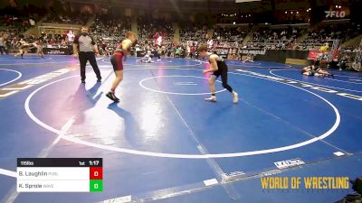 115 lbs Round Of 32 - Brant Laughlin, Purler Wrestling Academy (PWA-NWA) vs Kolby Sprole, Waverly Area Wrestling Club