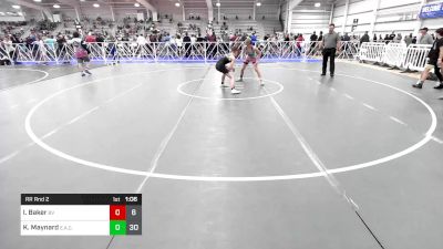 105 lbs Rr Rnd 2 - Ivan Baker, Buffalo Valley Silver vs Kayden Maynard, Elite Athletic Club