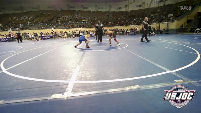 120 lbs Consi Of 16 #2 - Eli Frias, Weatherford Youth Wrestling vs Mason Moseley, R.A.W.