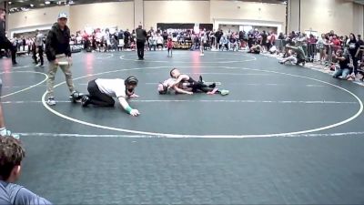 57 lbs Quarterfinal - Jovani Lamothe, Mat Demon WC vs Brody Luzano, Millennia WC