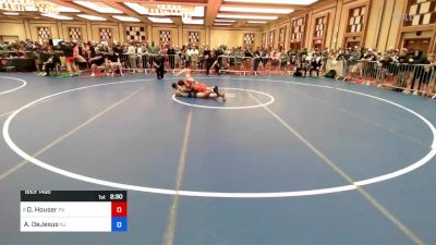 126 lbs Semifinal - Dean Houser, Pa vs Adrian DeJesus, Nj