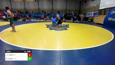 123 lbs Consi Of 16 #2 - Lander Bosh, Layton (UT) vs Rj Jones, Poway