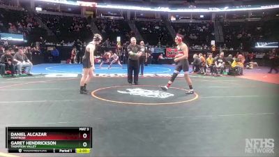 150-4A Quarterfinal - Garet Hendrickson, Thompson Valley vs Daniel Alcazar, Montrose