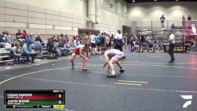 138 lbs Round 5 (6 Team) - Justin Boone, Death Squad vs Logan Dawson, Lowell WC