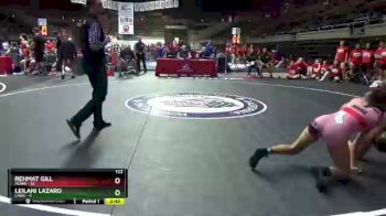 122 lbs Round 2 (6 Team) - Rehmat Gill, MDWA vs Leilani Lazaro, LAWA