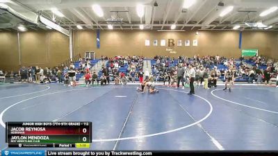 112 lbs Cons. Round 2 - Jacob Reynosa, Herriman vs Jaylon Mendoza, Roy Wrestling Club