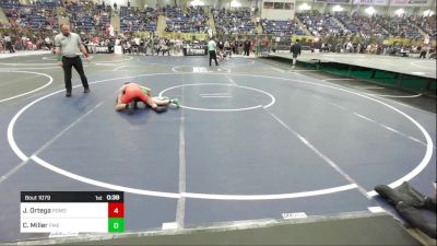 110 lbs Round Of 32 - Jeremy Ortega, Pomona Elite vs Crosby Miller, Pikes Peak Warriors