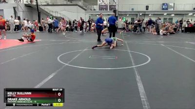 100 lbs Round 6 (10 Team) - Drake Arnold, Western Nebraska Elite vs Kelly Sullivan, GPS