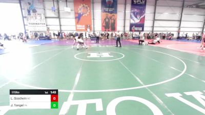 170 lbs Round Of 128 - Logan Goodwin, NC vs Jack Tongel, PA