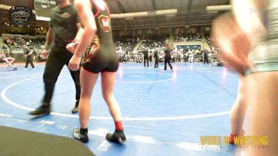 115 lbs Consi Of 8 #1 - Alyssa Salemie, Terminator Wrestling Academy vs Teagan Miller, Pikes Peak Warriors