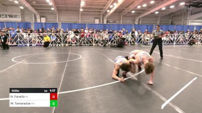 120 lbs Final - Nico Fanella, PA vs Musa Tamaradze, MA