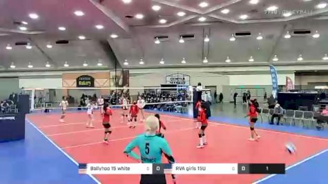 Ballyhoo 15 white vs RVA girls 15U - 2022 JVA Charm City Challenge presented by Nike
