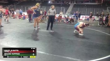 W 180 lbs Round 1 (3 Team) - Hailey Jo Butts, Arizona vs Brooke Huffman, USA