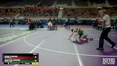 D2-138 lbs Cons. Round 2 - Brinton Hodges, Campo Verde vs Jesse Cooper, Centennial