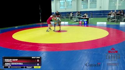 53kg Semifinal - Shelby Kemp, L`Essor WC vs Agnia Krakovska, Coast WA