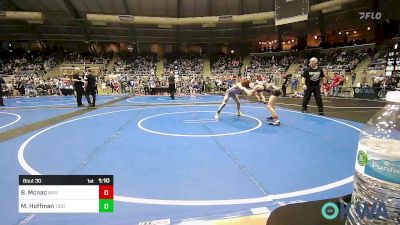 88 lbs Round Of 16 - Brody Mcnac, Bristow Youth Wrestling vs Mason Hoffman, Tironook Wrestling