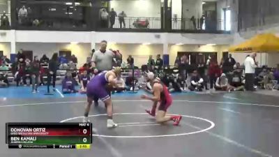 125 lbs 5th Place Match - Donovan Ortiz, Ohio Wesleyan University vs Ben Kamali, Albion College