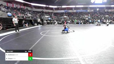 128.2 lbs Semifinal - Katie Dolence, Darkhorse WC vs Addisen Olson, X Factor Elite