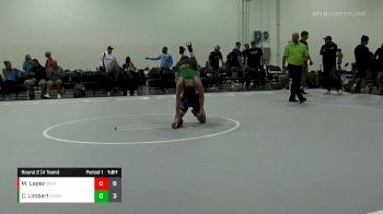 106 lbs Round 2 (4 Team) - Mikey Lopez, Black Mambas vs Colyn Limbert, Arsenal