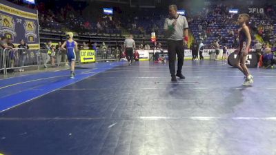 65 lbs Round Of 16 - Ryder Hernandez, Biglerville vs Carter Temple, Seneca Valley