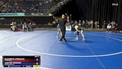 170 lbs Cons. Round 2 - Elizabeth Stricklin, D`Youville vs Sawyer Graham, Augustana (IL)