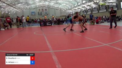 79 kg Consi Of 32 #2 - Brett Bradford, Blue Raider Wrestling Club vs Brit Wilson, Northern Illinois RTC