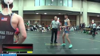 140 lbs Round 2 (6 Team) - Porter Kleeberg, Contenders Wrestling Academy Blue vs Sebastian Crow, Steel Valley