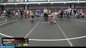 88 lbs Round 1 (8 Team) - Zac Hartley, Ranger WC vs Anthony Daibes, Bitetto Trained