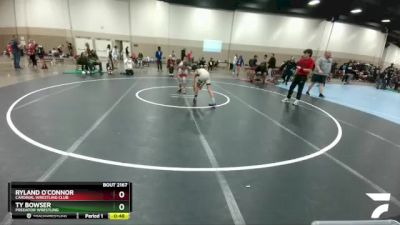 92 lbs Cons. Semi - Ty Bowser, Predator Wrestling vs Ryland O`Connor, Cardinal Wrestling Club