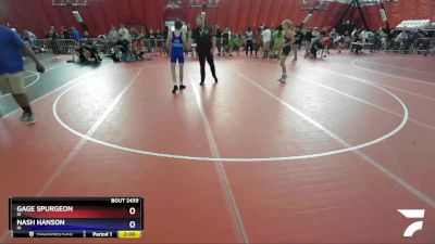 120 lbs Cons. Round 4 - Gage Spurgeon, IA vs Nash Hanson, IA