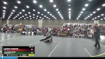 155 lbs Semis & 3rd Wb (16 Team) - Latifah McBryde, Life vs Madison Diaz, Grand View