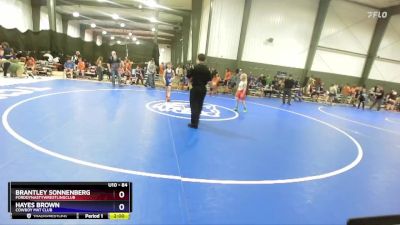 84 lbs Semifinal - Brantley Sonnenberg, FordDynastyWrestlingClub vs Hayes Brown, Cowboy Mat Club