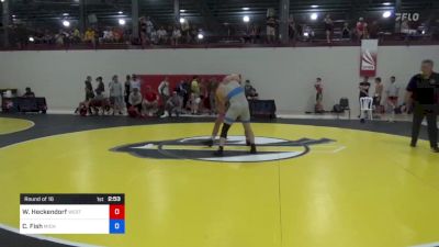 77 kg Round Of 16 - Walker Heckendorf, Western Colorado Wrestling Club vs Caleb Fish, Michigan Wrestling Club