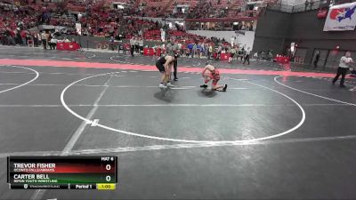 150 lbs Cons. Semi - Trevor Fisher, Oconto Falls/Abrams vs Carter Bell, Ripon Youth Wrestling