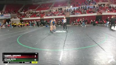 175 lbs Round 1 (16 Team) - Gabriel Ordonez, Lubbock Cooper vs Ethan Boyd, Midlothian