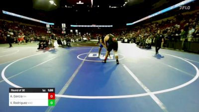 285 lbs Round Of 32 - Anthony Garcia, Rio Mesa (SS) vs Vicente Rodriguez, Madera (CS)