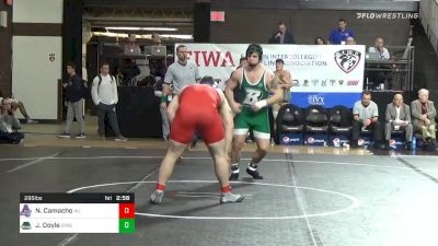 285 lbs Consolation - Niko Camacho, American vs Joe Doyle, Binghamton