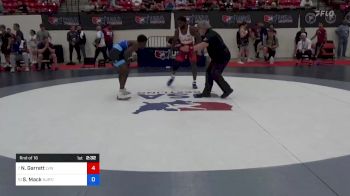 61 kg Rnd Of 16 - Nahshon Garrett, Lehigh Valley Wrestling Club / TMWC vs Shelton Mack, New Jersey RTC / TMWC