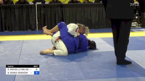 RACHEL MICHELLE NELSON vs BAMBI RENEE ORANDAY MARTIN 2024 Pan Jiu Jitsu IBJJF Championship