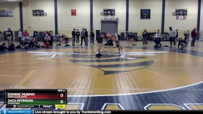 197 lbs 1st Place Match - Zach Peterson, Augustana vs Dominic Murphy, Saint Cloud State