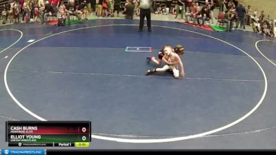 48 lbs Cons. Round 2 - Cash Burns, Montrose Elite vs Elliot Young, Uintah Wrestling