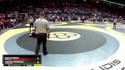 D2-150 lbs Cons. Round 1 - Coltyn Reedy, Sheridan vs Tristan Craddock, Cloverleaf