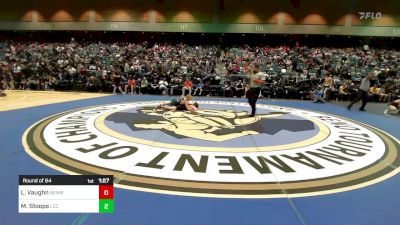 106 lbs Round Of 64 - Lucas Vaughn, Newberg vs Matt Stoops, La Costa Canyon