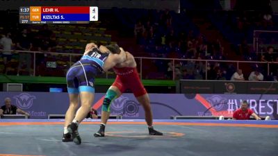 57 kg Quarterfinal - Horst Lehr, GER vs Saban Kiziltas, TUR