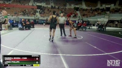 D2-190 lbs Semifinal - Markell Rivera - Cain, Ironwood vs Loren Phillips, Kofa