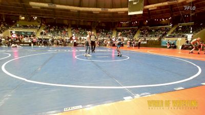 76 lbs Round Of 32 - Jackson Dudley, Black Fox Academy vs Alex Lobdell, 3F Wrestling