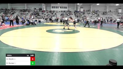 195 lbs Round Of 16 - Asa Doyle, VA vs Damian Nunez, FL