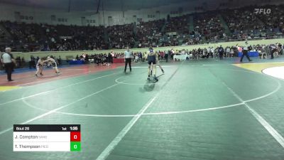 105 lbs Round Of 64 - Joshua Compton, Sand Springs vs Tyce Thompson, Piedmont