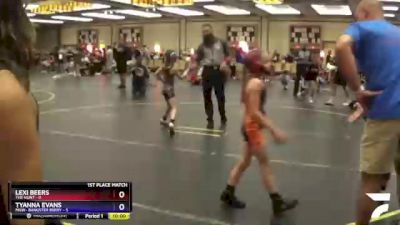 53 lbs Finals (2 Team) - Isabella Zaak, The Hunt vs Muirenn Bagnell, MGW- Bangster Berry