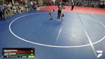 88 lbs Semis (4 Team) - Jayce Gruber, Sartell vs Colt Bouwman, Minneota